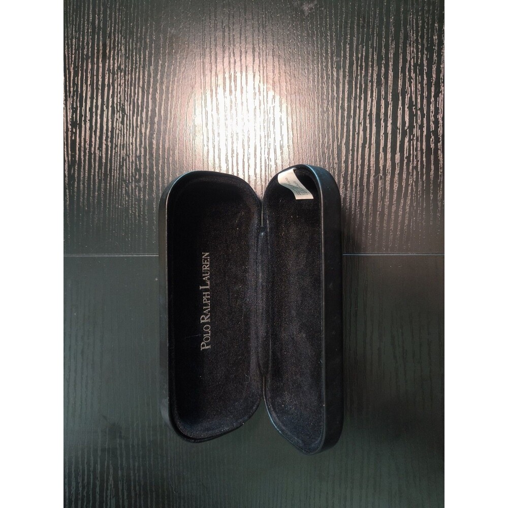 Polo Ralph Lauren Black Hard Case for Eye glasses & Reading Glasses Sunglasses